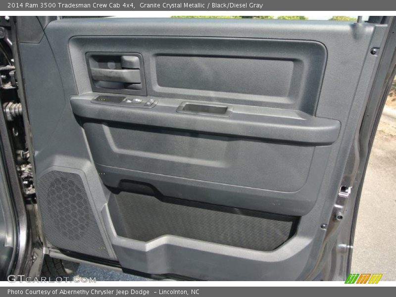 Granite Crystal Metallic / Black/Diesel Gray 2014 Ram 3500 Tradesman Crew Cab 4x4