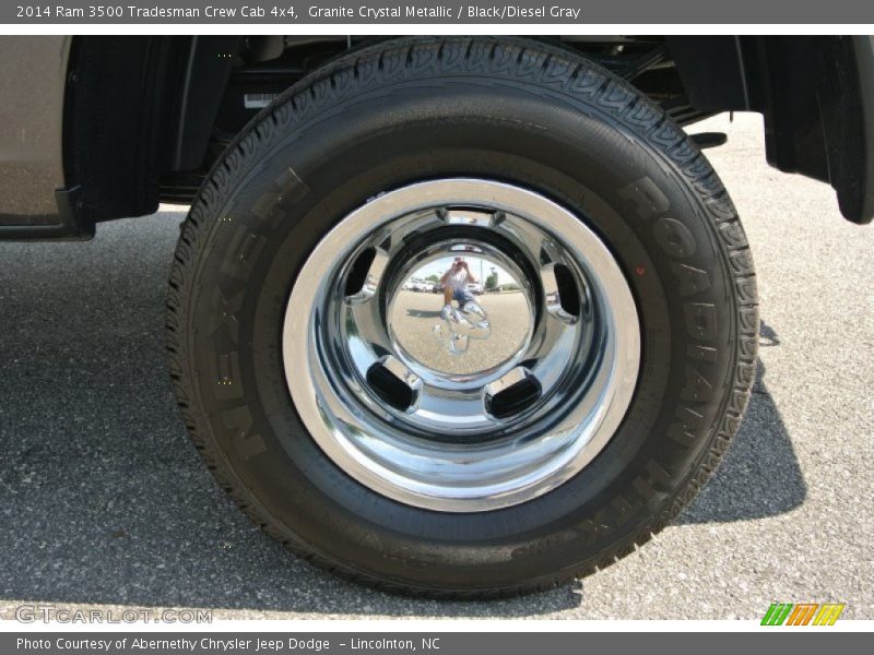 Granite Crystal Metallic / Black/Diesel Gray 2014 Ram 3500 Tradesman Crew Cab 4x4