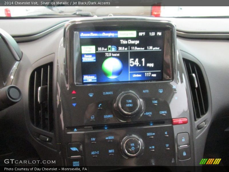 Silver Ice Metallic / Jet Black/Dark Accents 2014 Chevrolet Volt