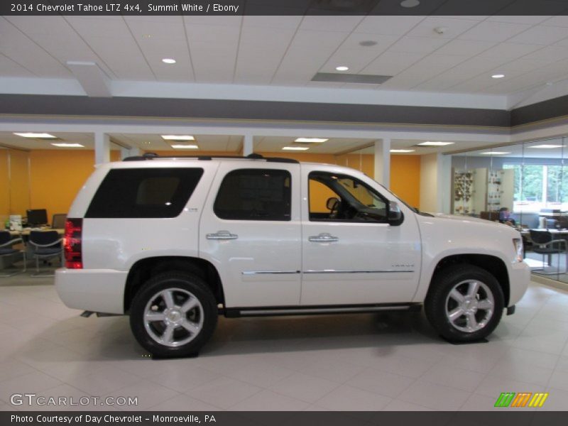 Summit White / Ebony 2014 Chevrolet Tahoe LTZ 4x4