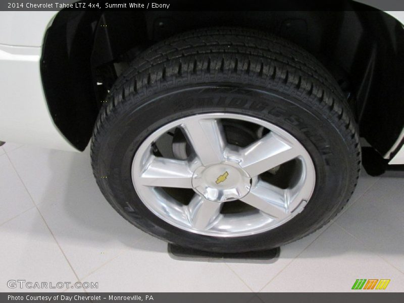 Summit White / Ebony 2014 Chevrolet Tahoe LTZ 4x4