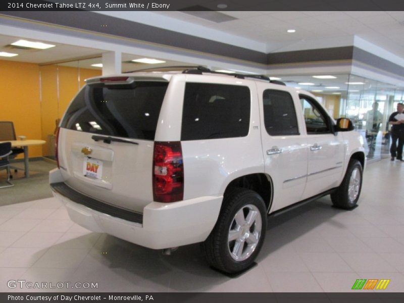 Summit White / Ebony 2014 Chevrolet Tahoe LTZ 4x4
