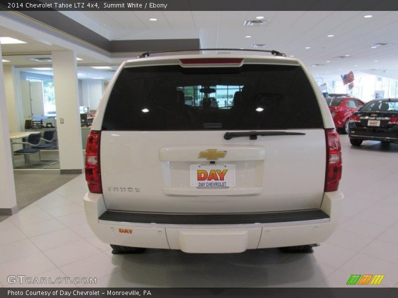 Summit White / Ebony 2014 Chevrolet Tahoe LTZ 4x4
