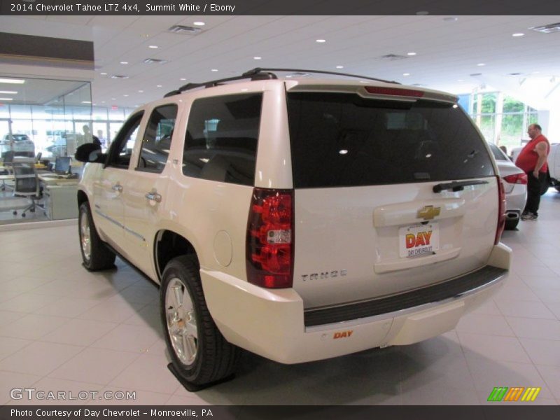 Summit White / Ebony 2014 Chevrolet Tahoe LTZ 4x4