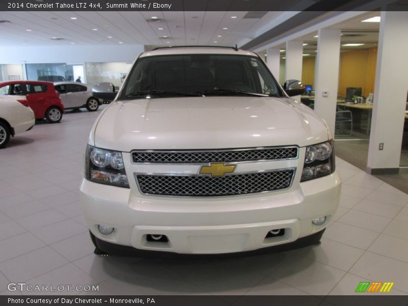 Summit White / Ebony 2014 Chevrolet Tahoe LTZ 4x4