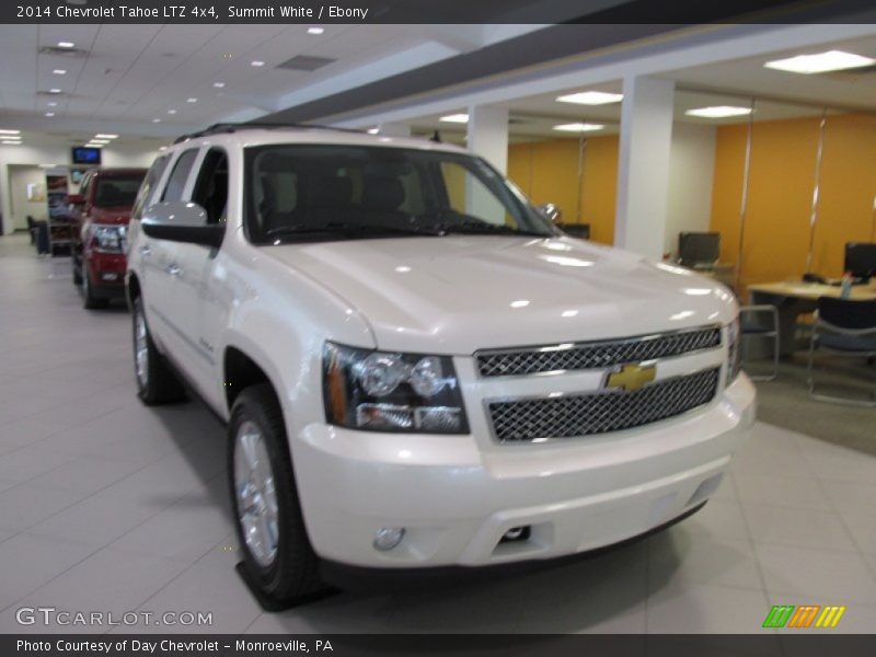 Summit White / Ebony 2014 Chevrolet Tahoe LTZ 4x4