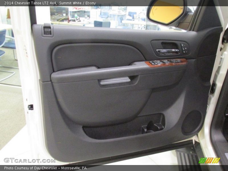 Summit White / Ebony 2014 Chevrolet Tahoe LTZ 4x4