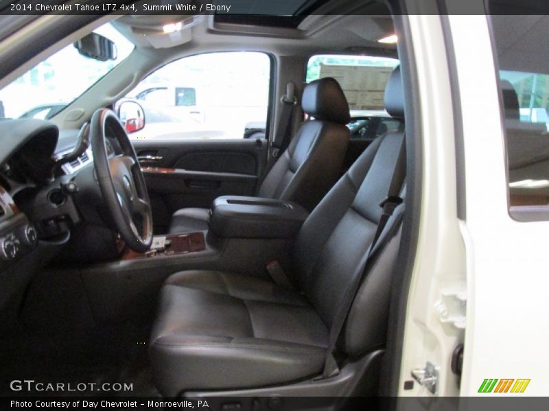 Summit White / Ebony 2014 Chevrolet Tahoe LTZ 4x4