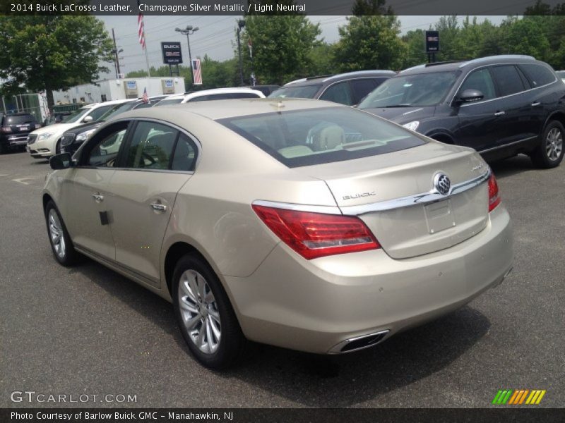 Champagne Silver Metallic / Light Neutral 2014 Buick LaCrosse Leather