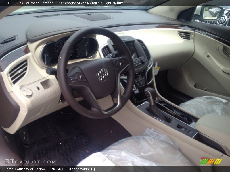 Champagne Silver Metallic / Light Neutral 2014 Buick LaCrosse Leather