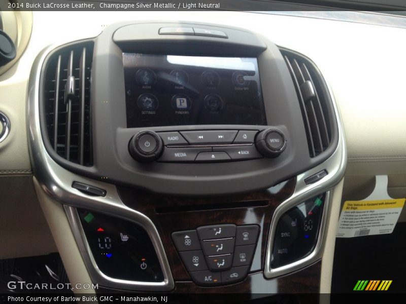 Champagne Silver Metallic / Light Neutral 2014 Buick LaCrosse Leather