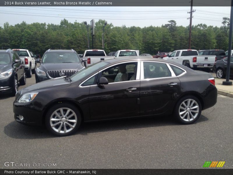Mocha Bronze Metallic / Cashmere 2014 Buick Verano Leather