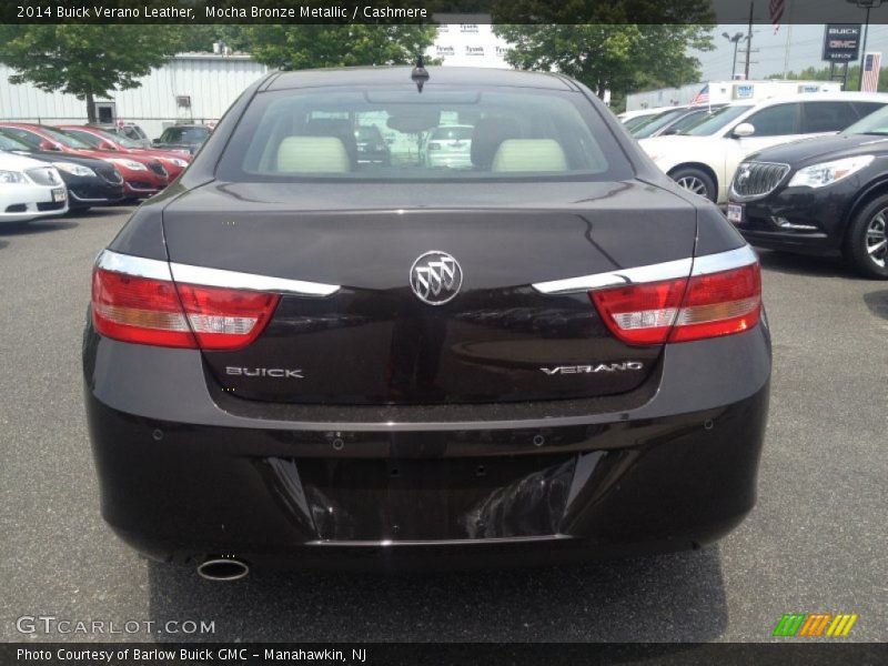 Mocha Bronze Metallic / Cashmere 2014 Buick Verano Leather