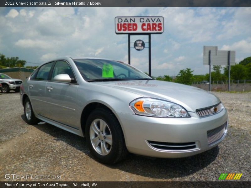 Silver Ice Metallic / Ebony 2012 Chevrolet Impala LS