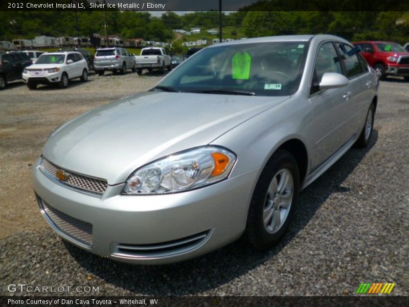 Silver Ice Metallic / Ebony 2012 Chevrolet Impala LS