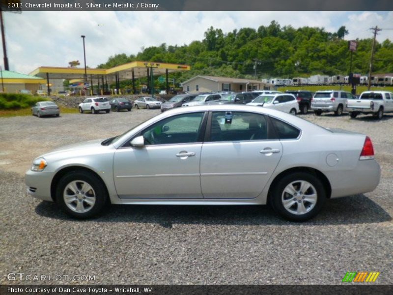 Silver Ice Metallic / Ebony 2012 Chevrolet Impala LS