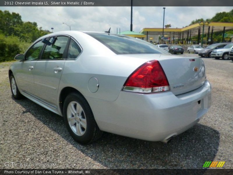 Silver Ice Metallic / Ebony 2012 Chevrolet Impala LS