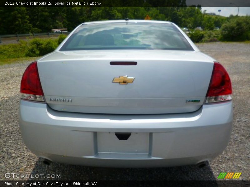 Silver Ice Metallic / Ebony 2012 Chevrolet Impala LS