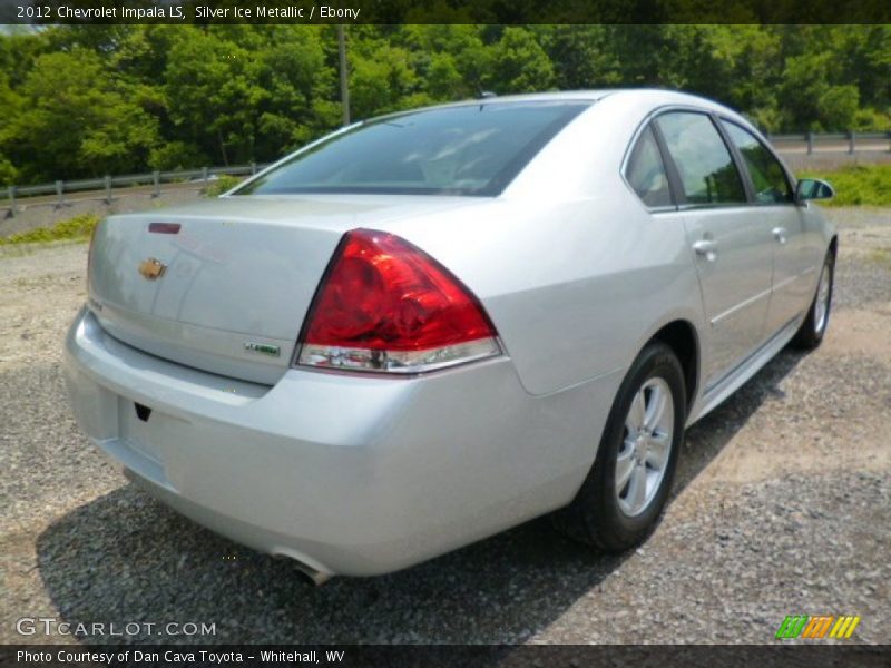 Silver Ice Metallic / Ebony 2012 Chevrolet Impala LS