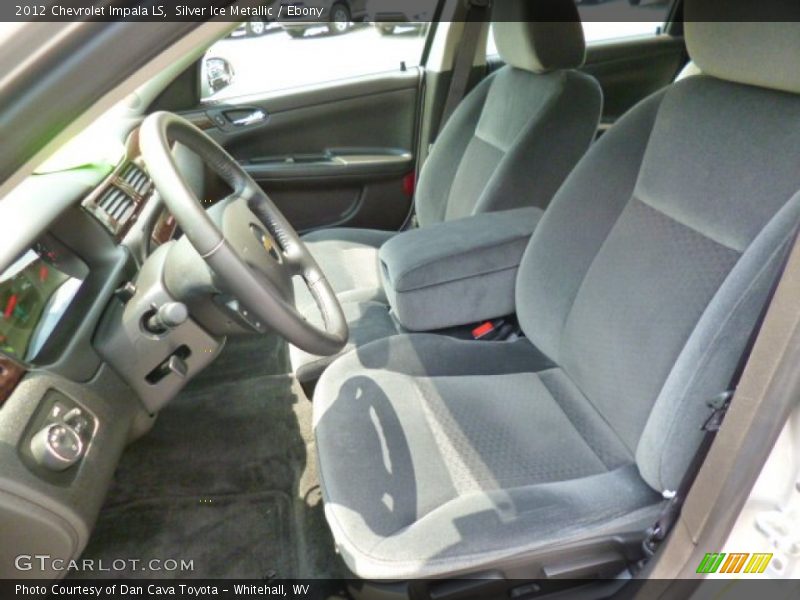 Silver Ice Metallic / Ebony 2012 Chevrolet Impala LS