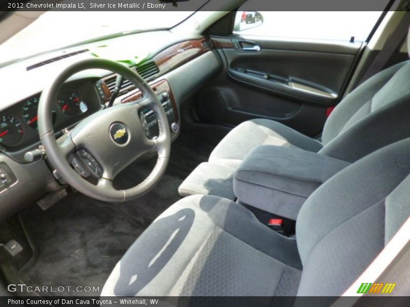 Silver Ice Metallic / Ebony 2012 Chevrolet Impala LS
