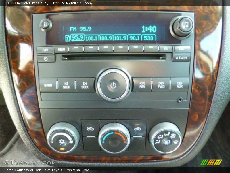 Silver Ice Metallic / Ebony 2012 Chevrolet Impala LS
