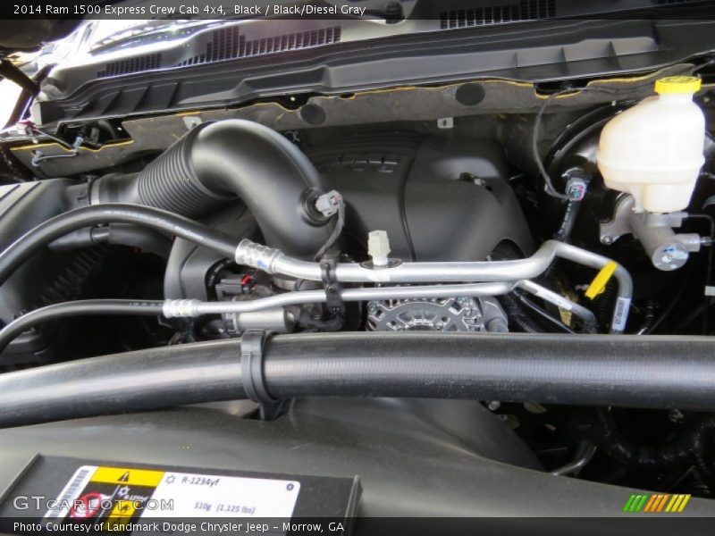 Black / Black/Diesel Gray 2014 Ram 1500 Express Crew Cab 4x4