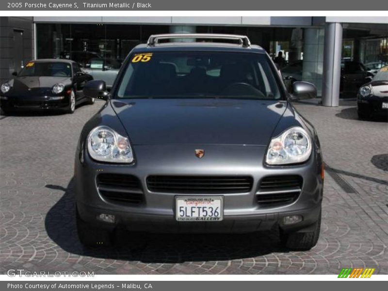Titanium Metallic / Black 2005 Porsche Cayenne S