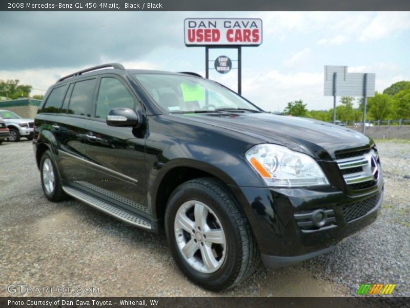 Black / Black 2008 Mercedes-Benz GL 450 4Matic