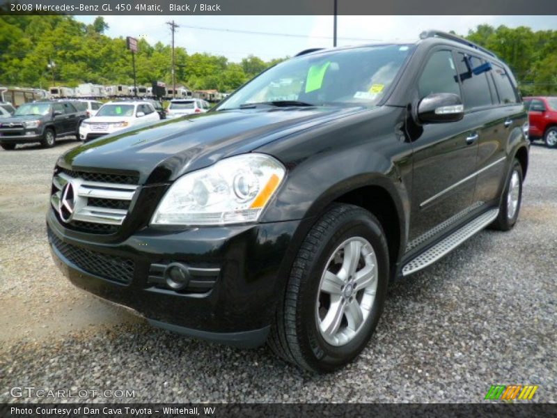 Black / Black 2008 Mercedes-Benz GL 450 4Matic