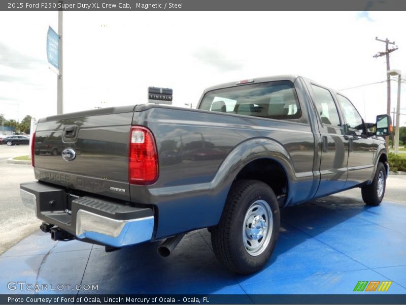 Magnetic / Steel 2015 Ford F250 Super Duty XL Crew Cab