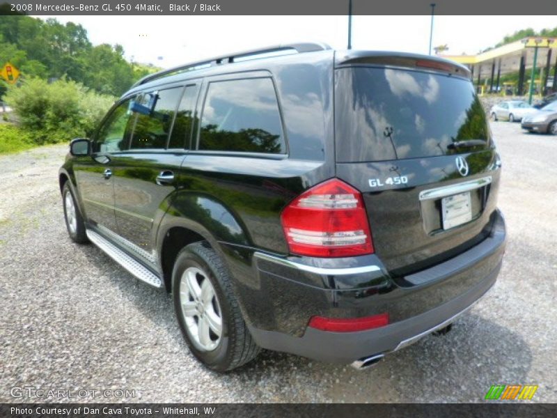 Black / Black 2008 Mercedes-Benz GL 450 4Matic