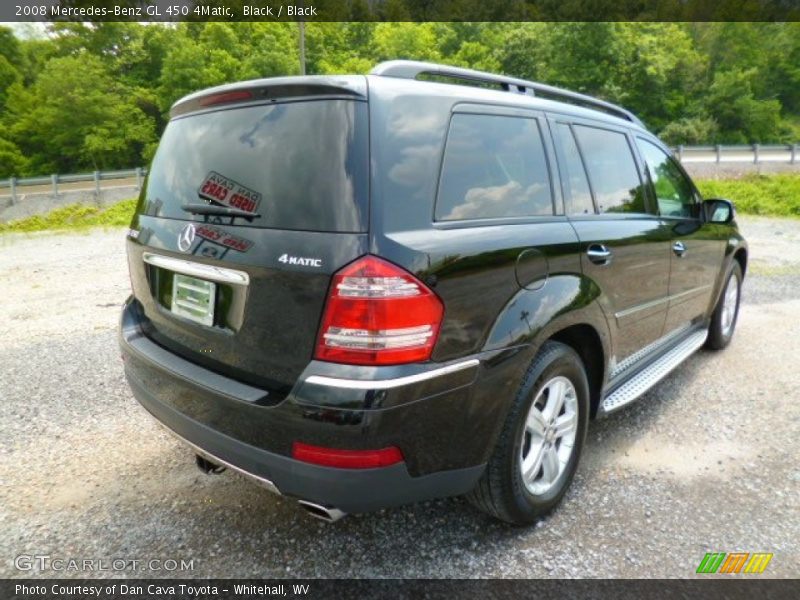 Black / Black 2008 Mercedes-Benz GL 450 4Matic