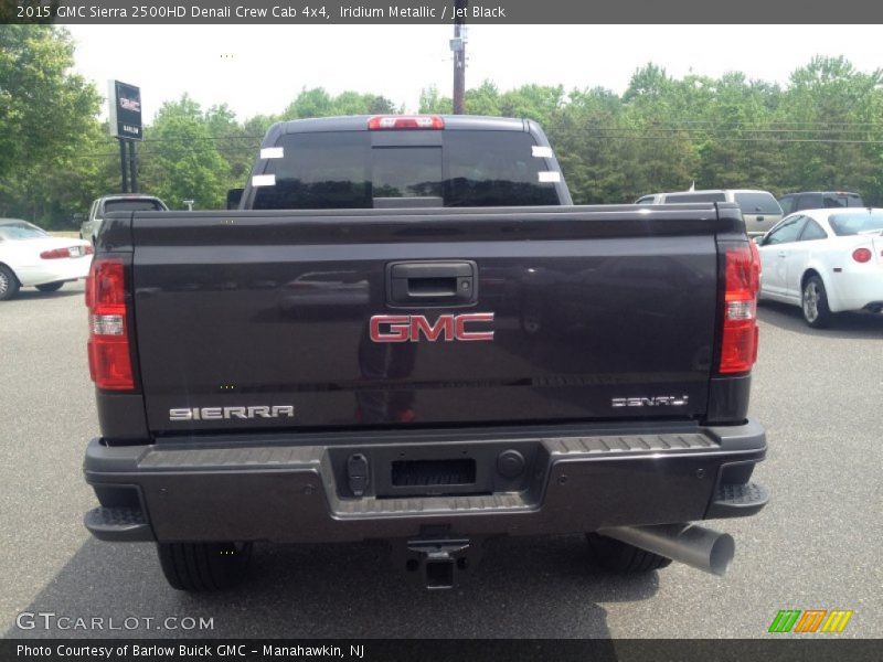 Iridium Metallic / Jet Black 2015 GMC Sierra 2500HD Denali Crew Cab 4x4