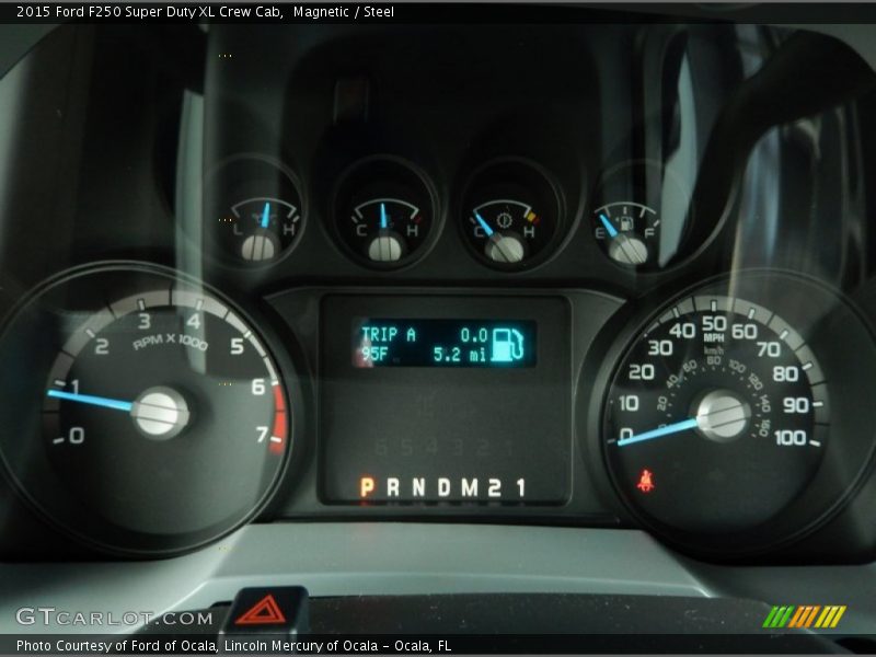  2015 F250 Super Duty XL Crew Cab XL Crew Cab Gauges