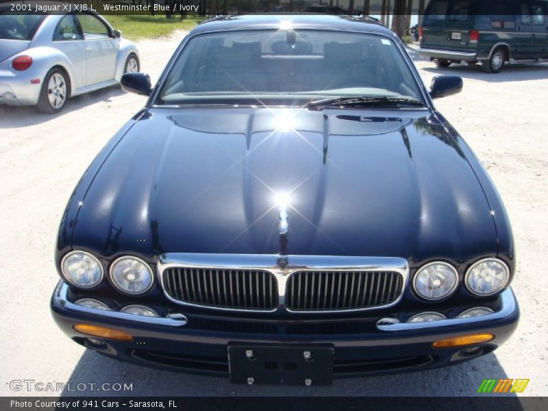 Westminster Blue / Ivory 2001 Jaguar XJ XJ8 L