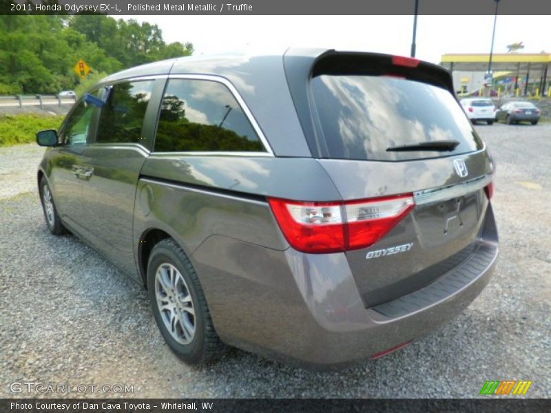 Polished Metal Metallic / Truffle 2011 Honda Odyssey EX-L