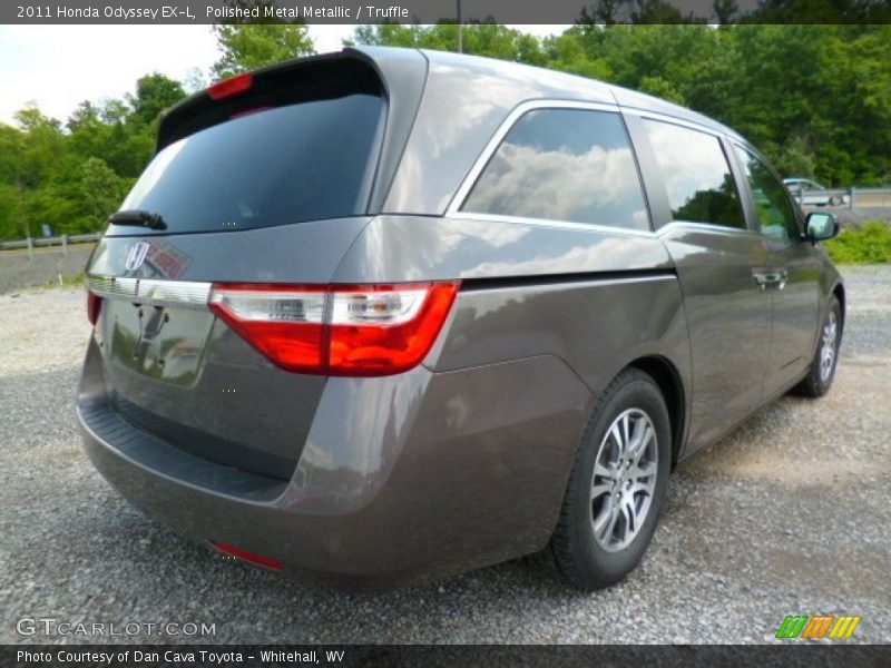 Polished Metal Metallic / Truffle 2011 Honda Odyssey EX-L