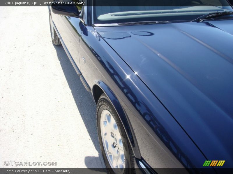 Westminster Blue / Ivory 2001 Jaguar XJ XJ8 L