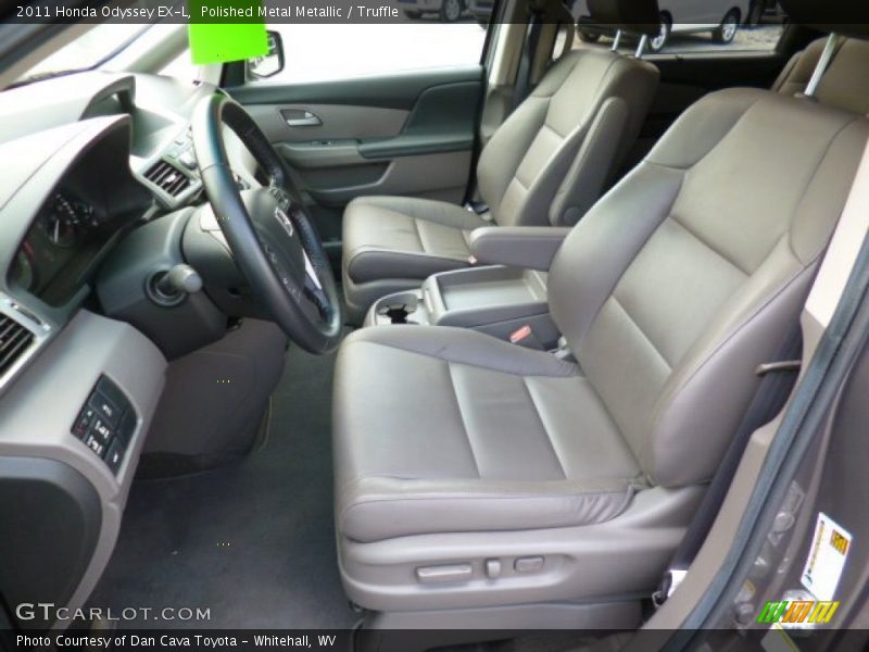 Polished Metal Metallic / Truffle 2011 Honda Odyssey EX-L