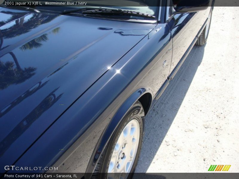 Westminster Blue / Ivory 2001 Jaguar XJ XJ8 L