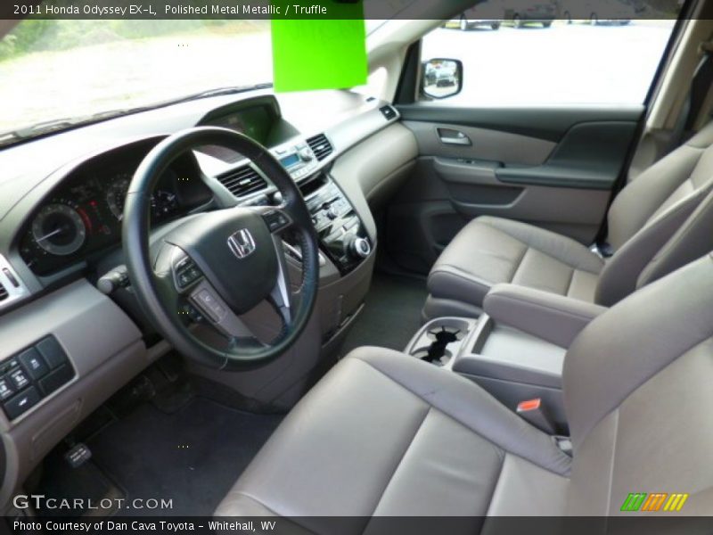 Polished Metal Metallic / Truffle 2011 Honda Odyssey EX-L