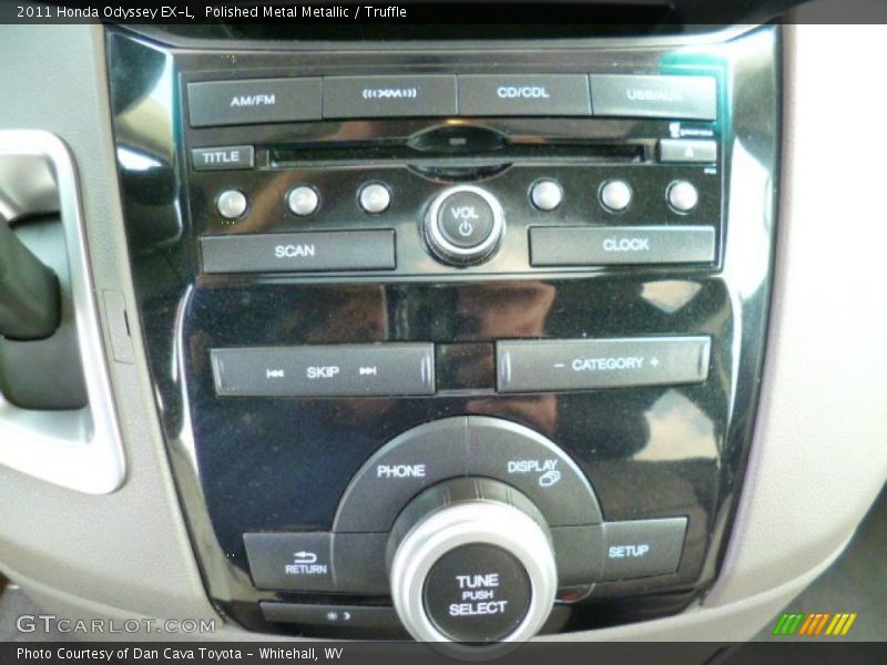 Polished Metal Metallic / Truffle 2011 Honda Odyssey EX-L