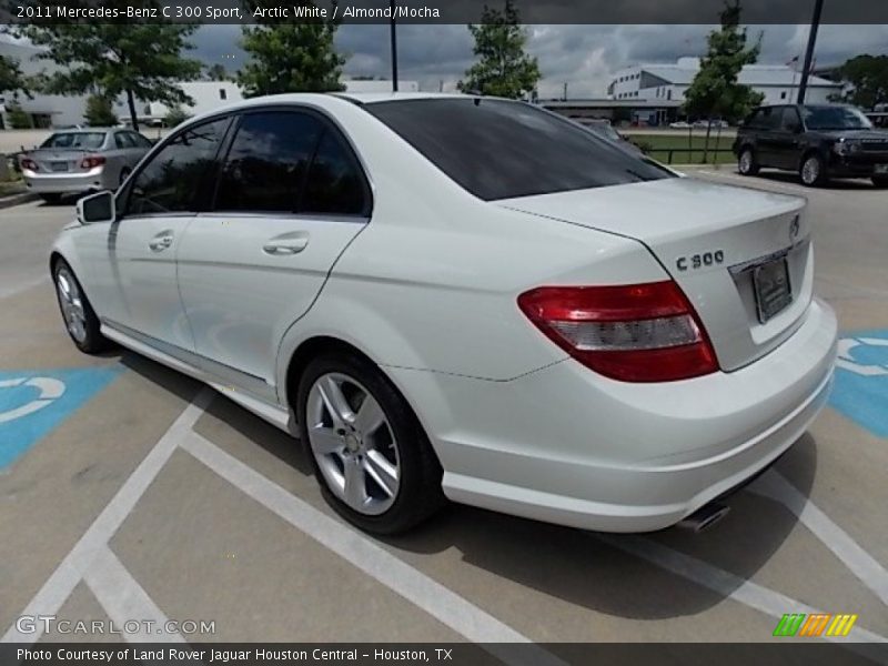 Arctic White / Almond/Mocha 2011 Mercedes-Benz C 300 Sport