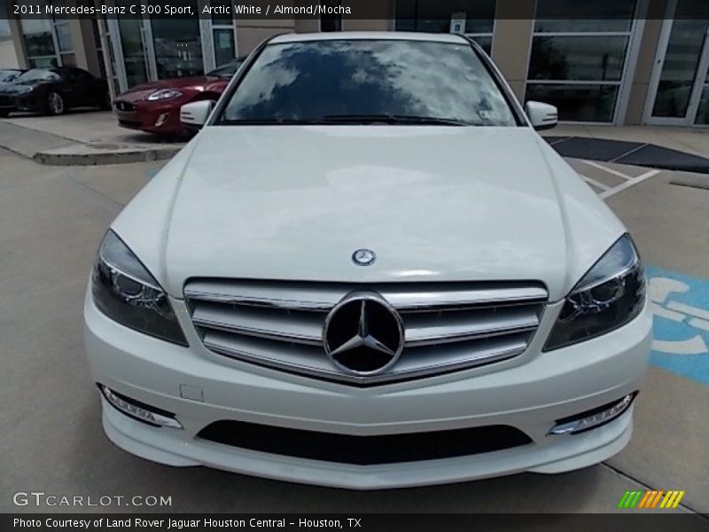 Arctic White / Almond/Mocha 2011 Mercedes-Benz C 300 Sport