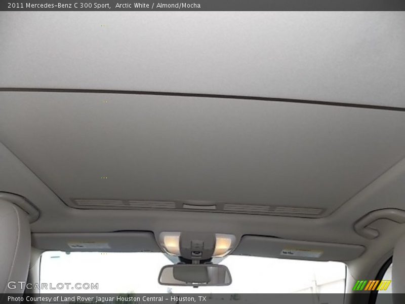 Sunroof of 2011 C 300 Sport