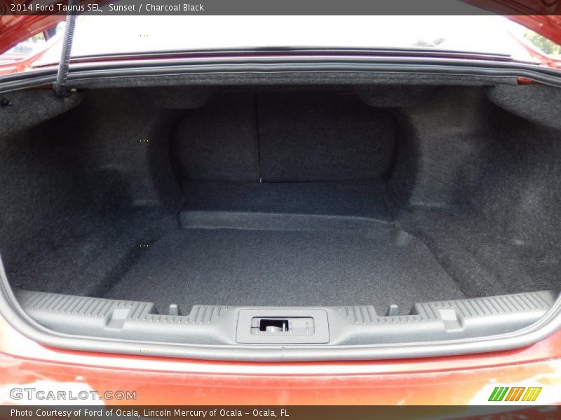 Sunset / Charcoal Black 2014 Ford Taurus SEL