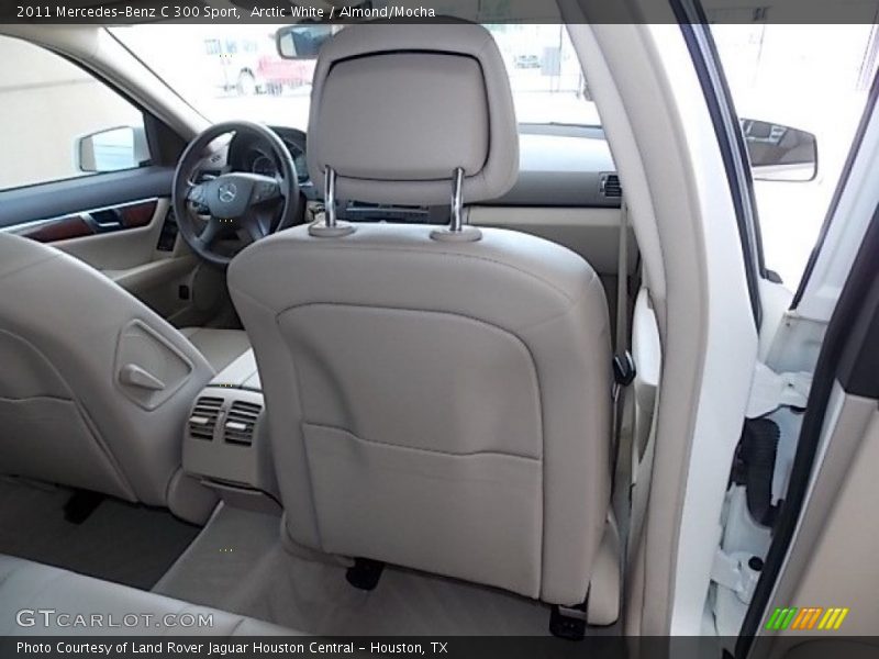 Arctic White / Almond/Mocha 2011 Mercedes-Benz C 300 Sport