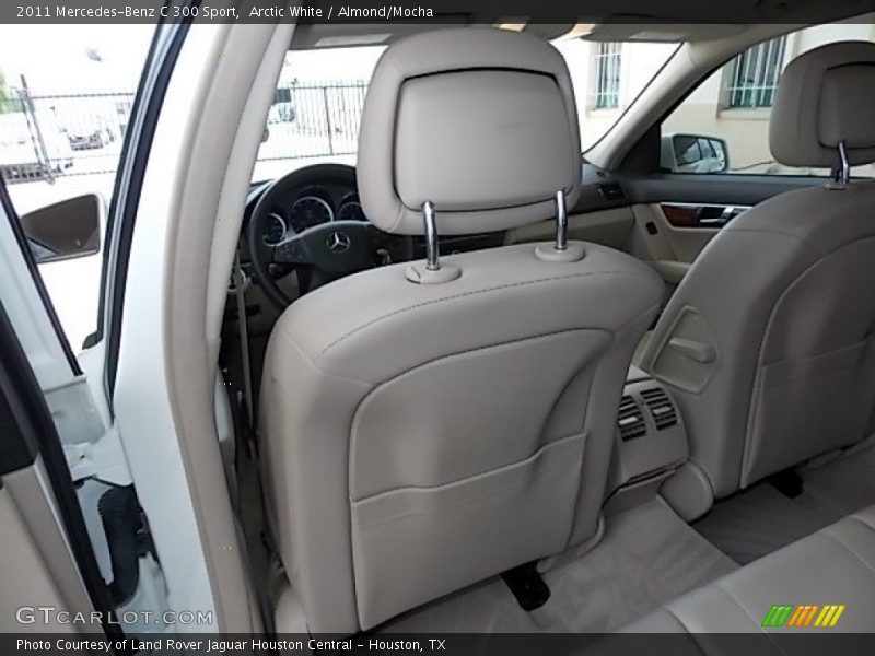 Arctic White / Almond/Mocha 2011 Mercedes-Benz C 300 Sport
