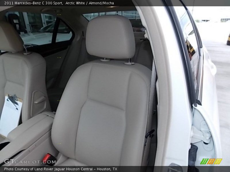 Arctic White / Almond/Mocha 2011 Mercedes-Benz C 300 Sport